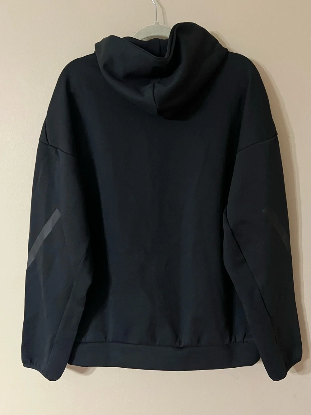 black adidas Z.N.E. Full-Zip Hooded Track Jacket Large